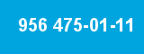 956 475-01-11 956 475-01-11